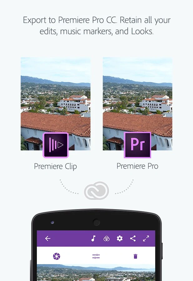 Adobe Premiere Clip screenshot